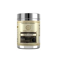 Краска для волос Чёрная (Hair Color Black) 150 г, Khadi Natural